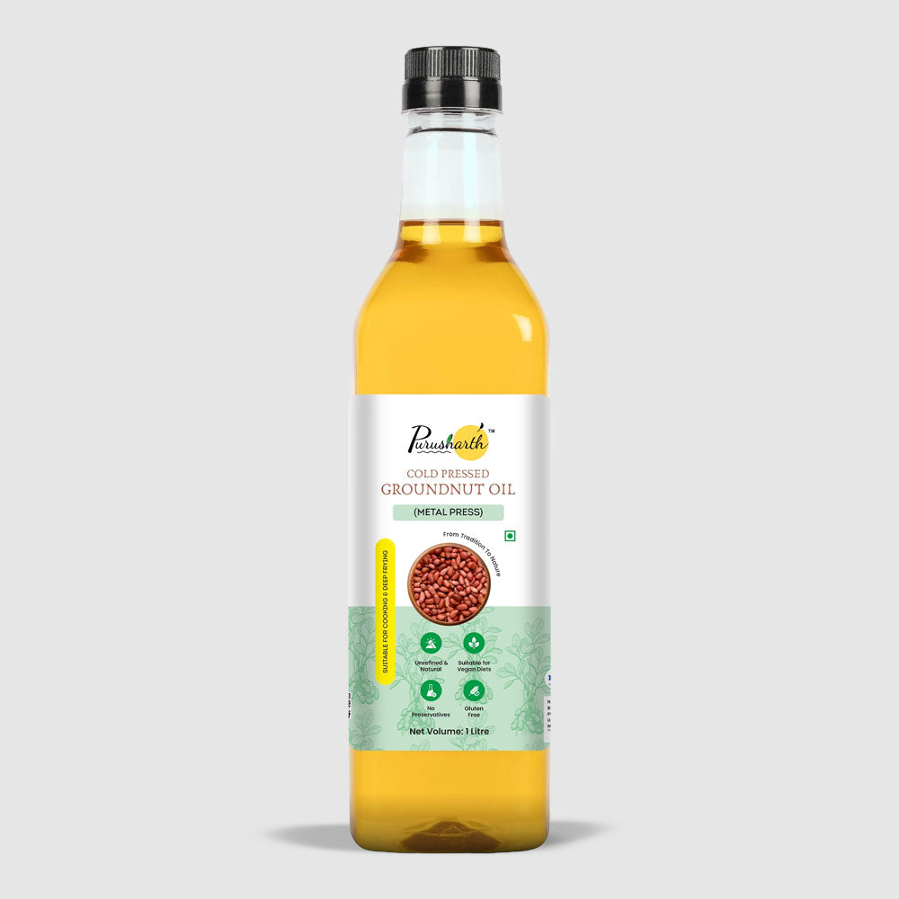 Cold Pressed Groundnut Oil