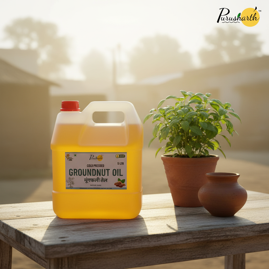 Groundnut Oil Cold Pressed 500ML
