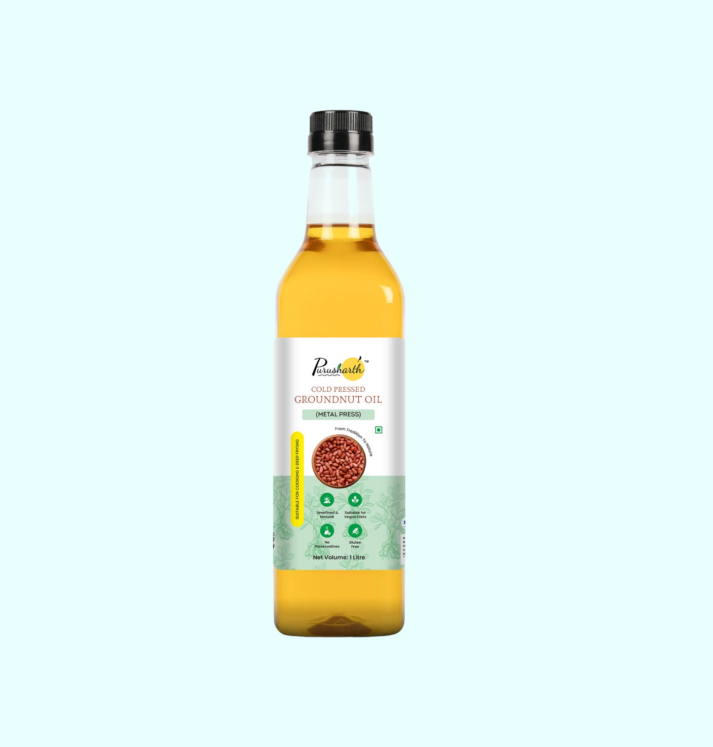 Cold Pressed Groundnut Oil
