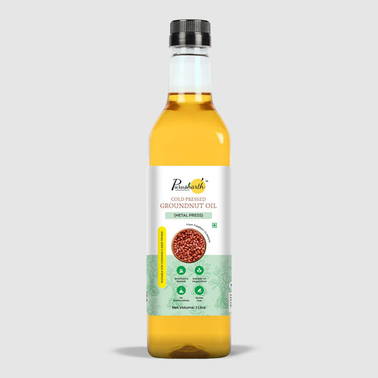 Cold Pressed Groundnut Oil