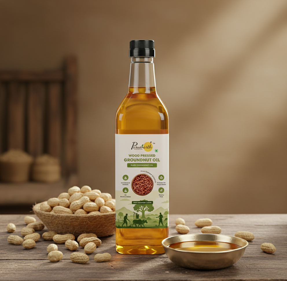 Groundnut Oil Wood Pressed 1 litre