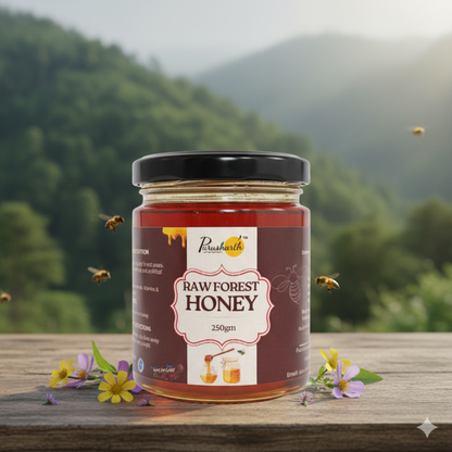 Honey Raw (Jungle) Glass Jar