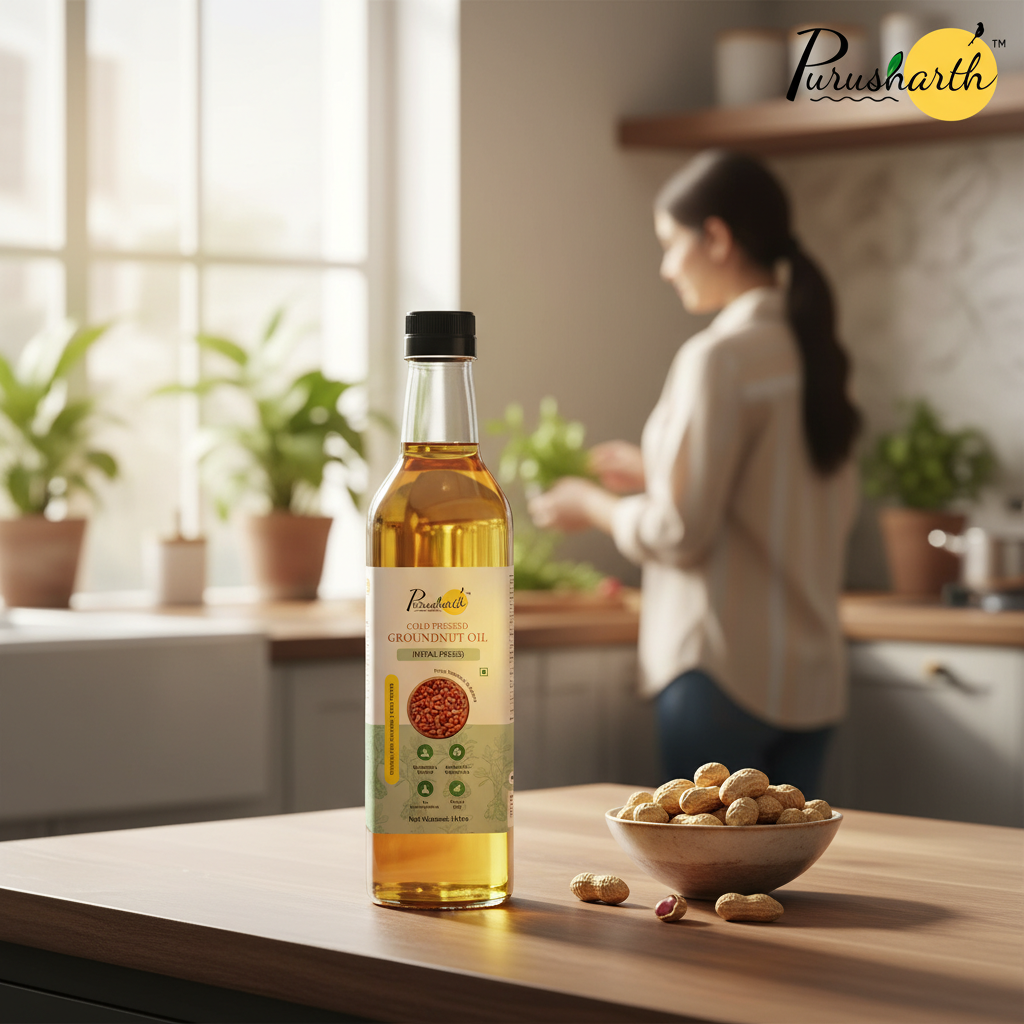 Groundnut Oil Cold Pressed 500ML