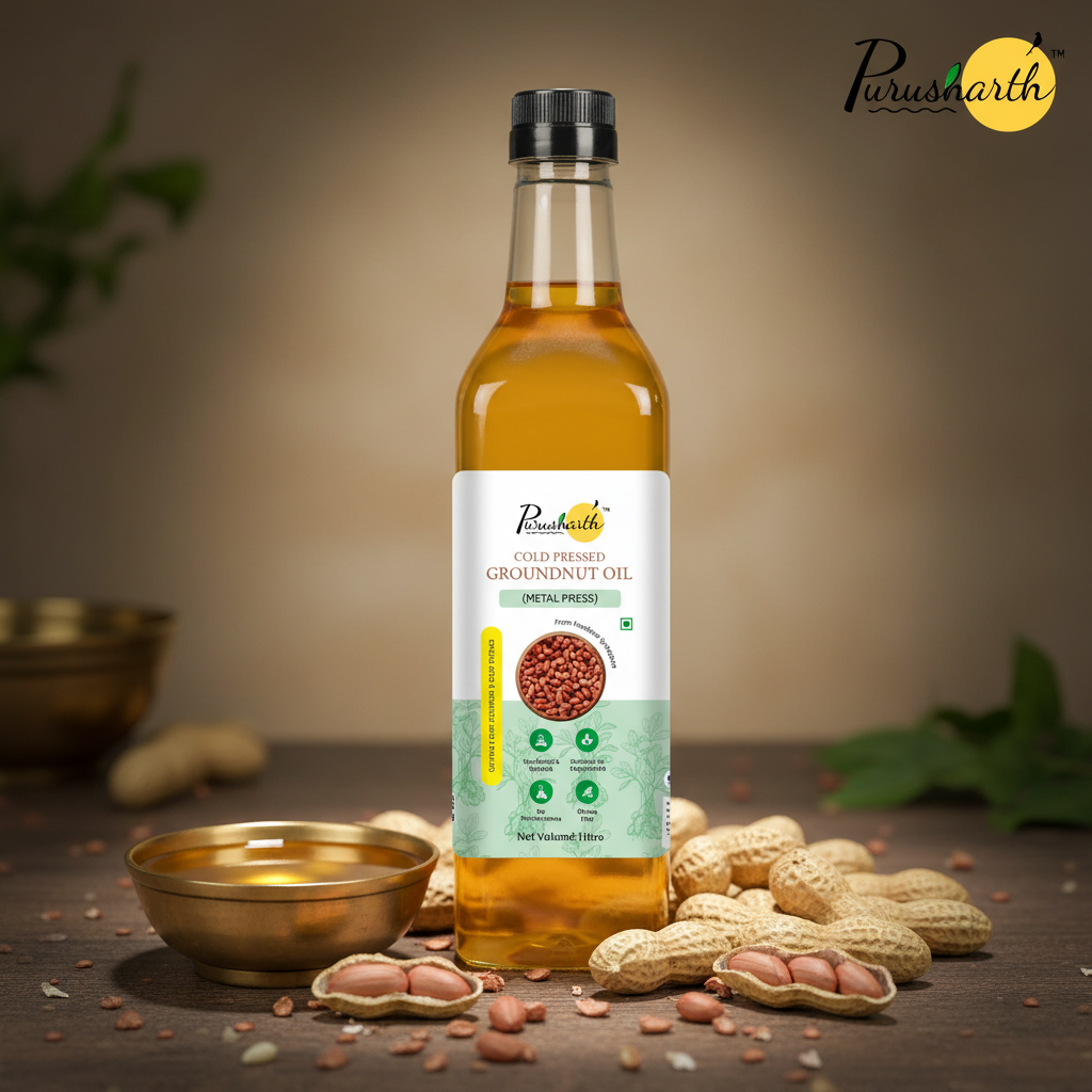 Groundnut Oil Cold Pressed 500ML