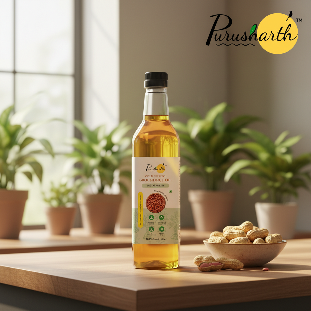 Groundnut Oil Cold Pressed 500ML