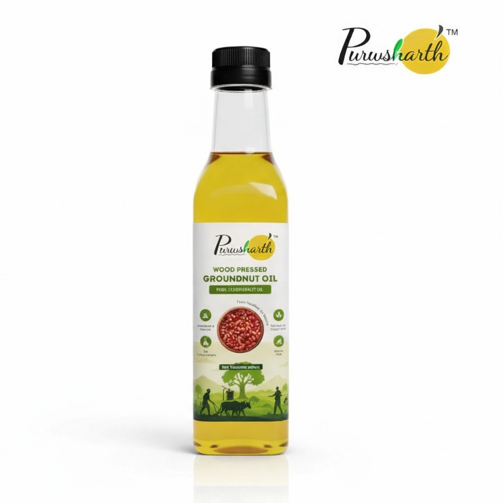 Groundnut Oil Wood Pressed 1 litre