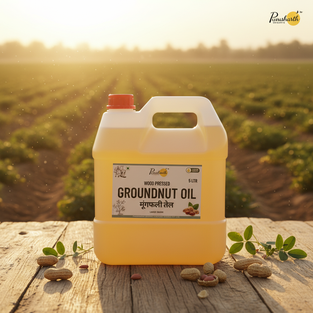 Groundnut Oil Wood Pressed 1 litre