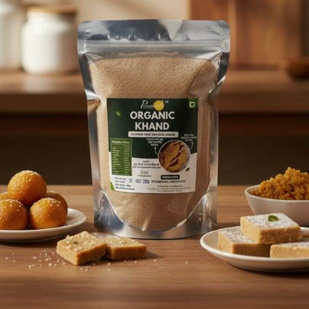Khand (Organic Sugar) 500 grams