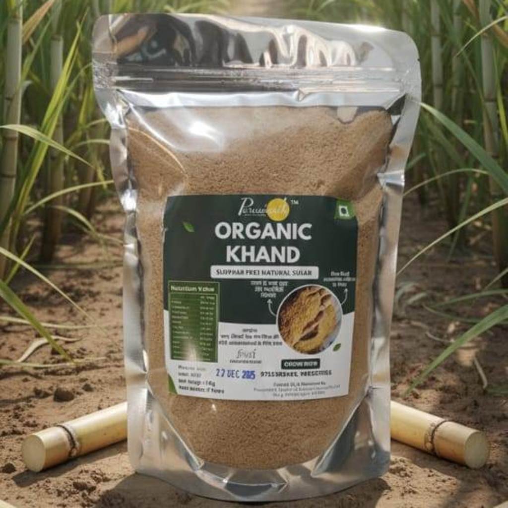 Khand (Organic Sugar) 500 grams